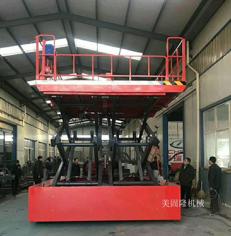 承德大型双跨固定式升降机厂家